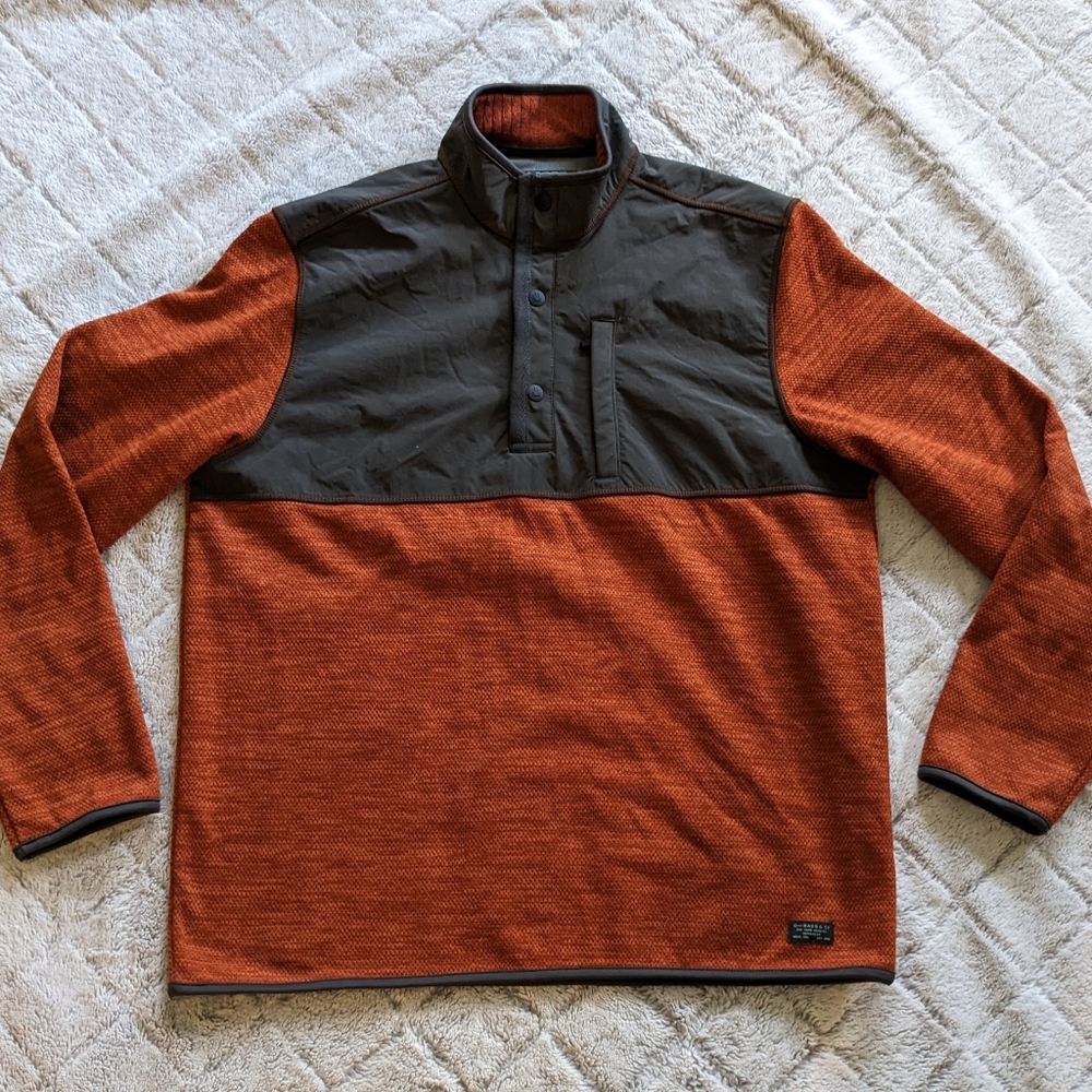 G.H. Bass & Co. Orange and Black Pullover Jacket